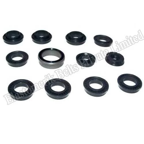 Black Rubber Cups
