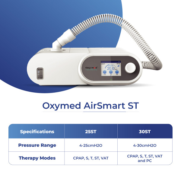 Oxymed AirSmart BPAP ST