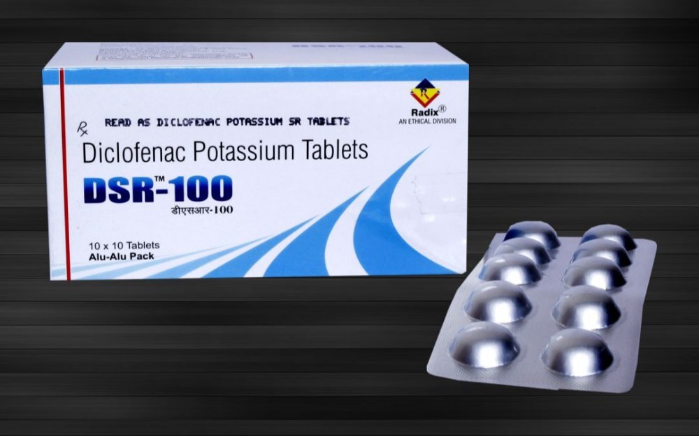 Diclofenac Potassium Tablets 100mg
