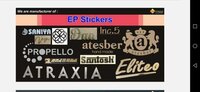 Ep Stickers - Color: Full Color Cmyk