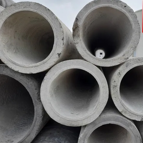 Rcc Cement Spun Pipe - Color: Gray