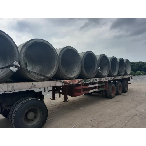 1200 Mm Np3 Rcc Hume Pipe - Color: Gray