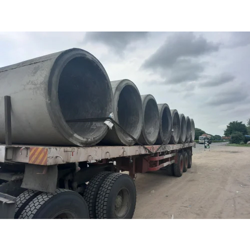 1200Mm Rcc Hume Pipe - Color: Gray