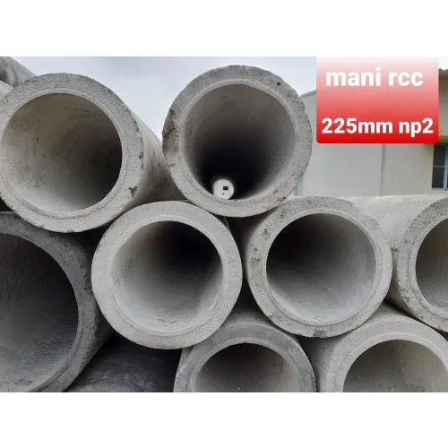 225 Mm DIA Cement RCC Spun Pipe