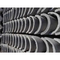 Half Round Pipe - Color: Gray