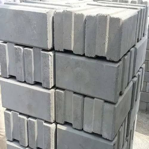 Cement Rectangular Block - Color: Gray