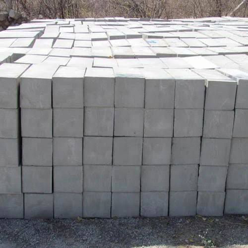 Cement Rectangular Brick - Color: Gray