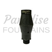 Foaming Fountain Nozzle 1 Inch Abs Plastic - Color: Black
