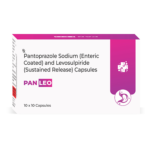 Pantoprazole Sodium And Levosulpiride Capsules - 10 x 10 Pieces, Suitable For All Individuals, Store In A Dry Place, Follow Dosage Guidelines