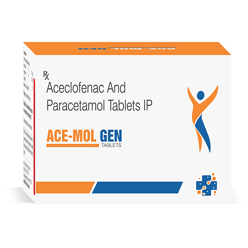 Aceclofenac And Paracetamol Tablets Ip - Drug Type: General Medicines