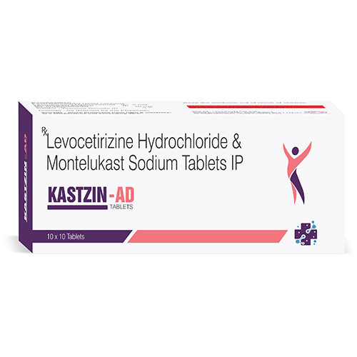 Levocetirizine Hydrochloride And Montelukast Sodium Tablets IP - 10 x 10 Pieces, General Medicines for Asthma and Allergic Rhinitis Relief