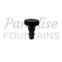 Vulcan Fountain Nozzle 1/2-inch Abs Plastic - Color: Black