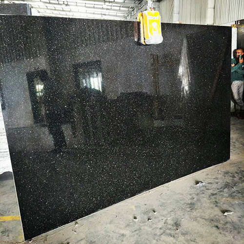 Galaxy Black Granite Slab - Application: Construction