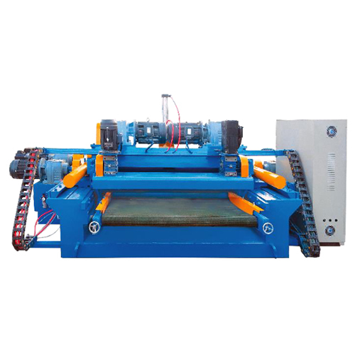 Spindle-less Log Peeling Machine - Color: Blue