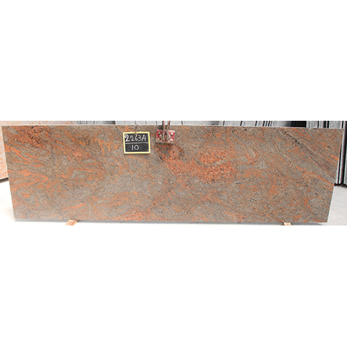 Red Multi Granite Slab - Application: Construction