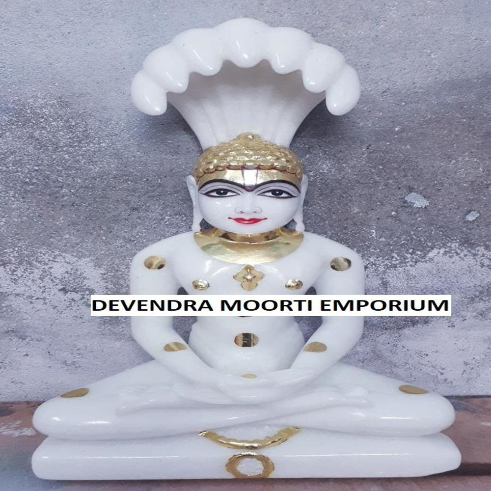 Marble Shankeshwar Parshwanath Bhagwan Moorti