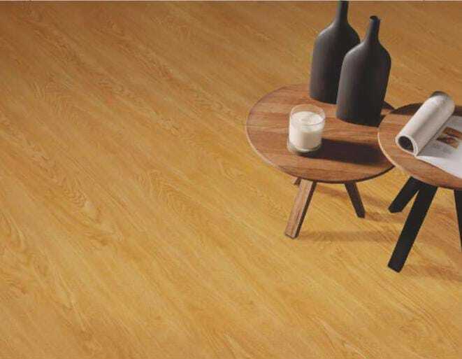 1612 Chalet Oak - Oak Wood Laminate Flooring, Rectangle Shape, Natural Brown Color, Environmentally-Friendly Design
