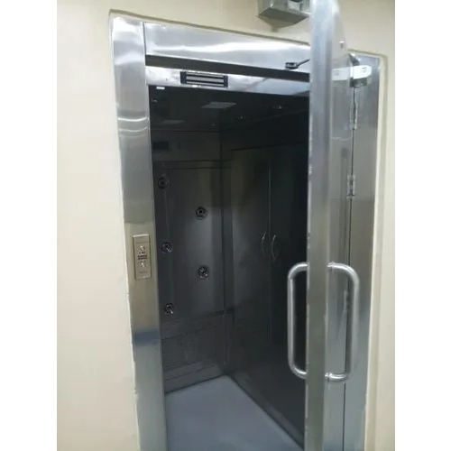 Industrial Air Shower - Color: Silver