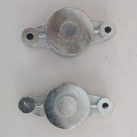 Die Casting Motor Bracket - Color: Silver