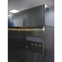 Reverse Laminar Air Flow Solvent Booth