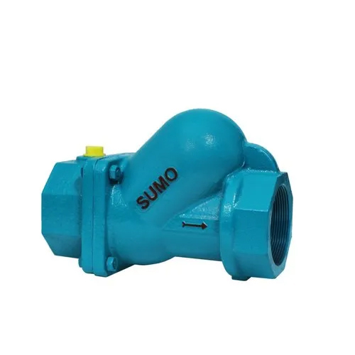 Ball Check Valve - Cast Iron, Sizes 50 mm to 100 mm, Blue Color | High Quality for Reliable Water Flow Control in Industrial Applications