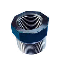 Submersible Reducer Bush - Ms Material, 30 Mm Round Size, Blue Paint Coated | Ideal For Submersible Applications