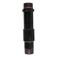 Cast Iron Column Pipe Adapter - Cast Iron Material, 1 To 4 Inch Size, Black Polished Color, Cylinder Shape For Reliable Pipe Fitting