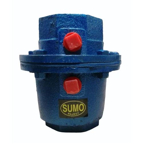 Cast Iron Reflux Threaded Valve - Color: Blue Paint Coated