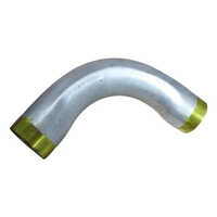Gi Pipe Bend - Galvanized Iron, 0.5 To 6 Inch Port Size, Polished Finish, High Working Pressure, Threaded Ends, Warranty Included