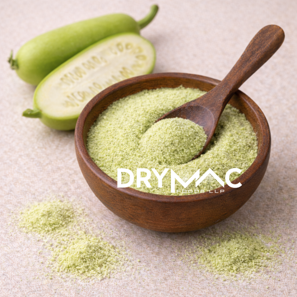 Spray Dried Bottle Gourd Powder - Color: Green