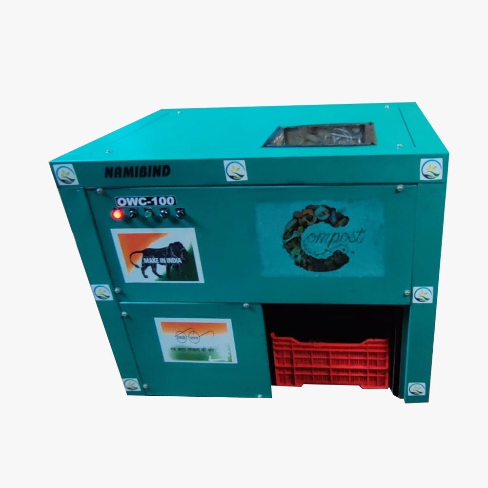 Namibind Semi-Automatic Waste Composting Machine with 25-35 kg Waste input Inner Body SS 304 & Outer Body SS 204