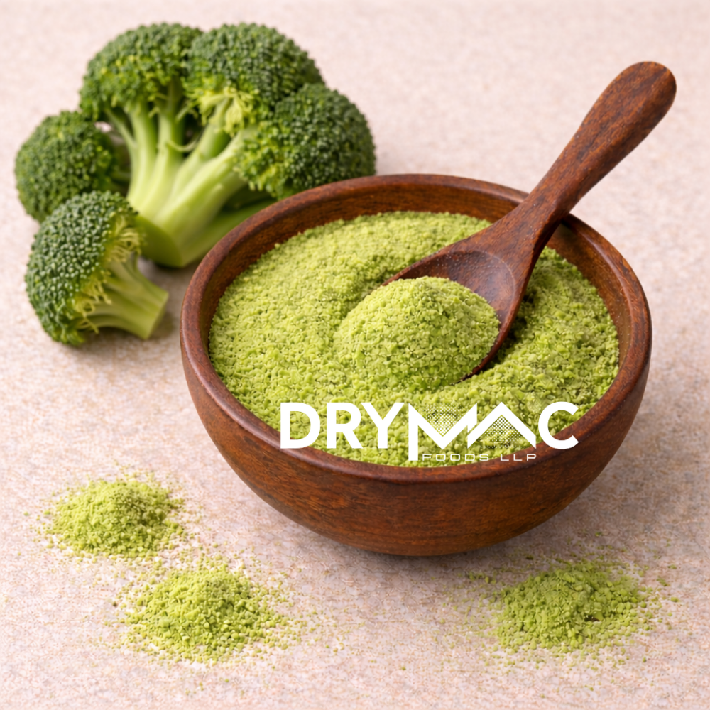 Spray Dried Broccoli Powder - Color: Green