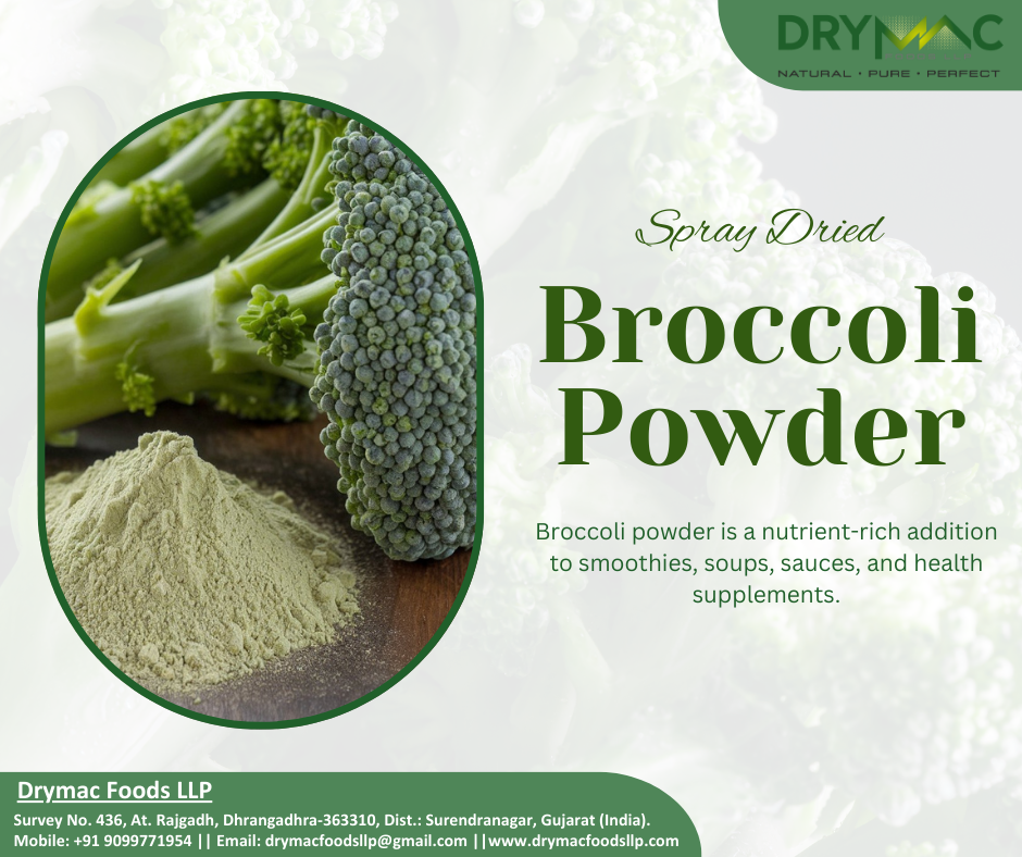 Spray Dried Broccoli Powder