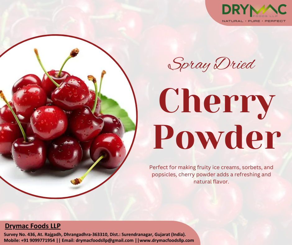 Spray Dried Cherry Powder - Color: Pink