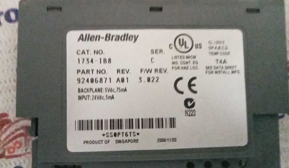 ALLEN BRADLEY 1734-IB8 PLC