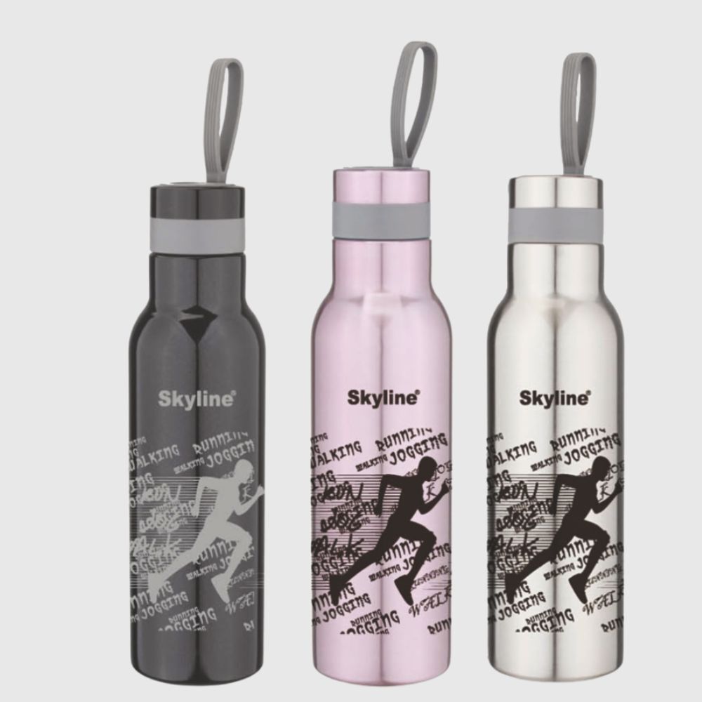 Double Wall Stainless Steel Water Bottle 600ml & 900ml