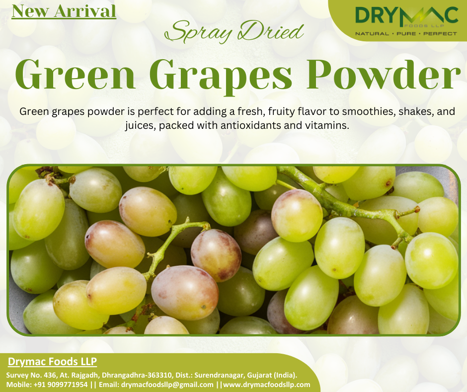 Spray Dried Green Grapes Powder