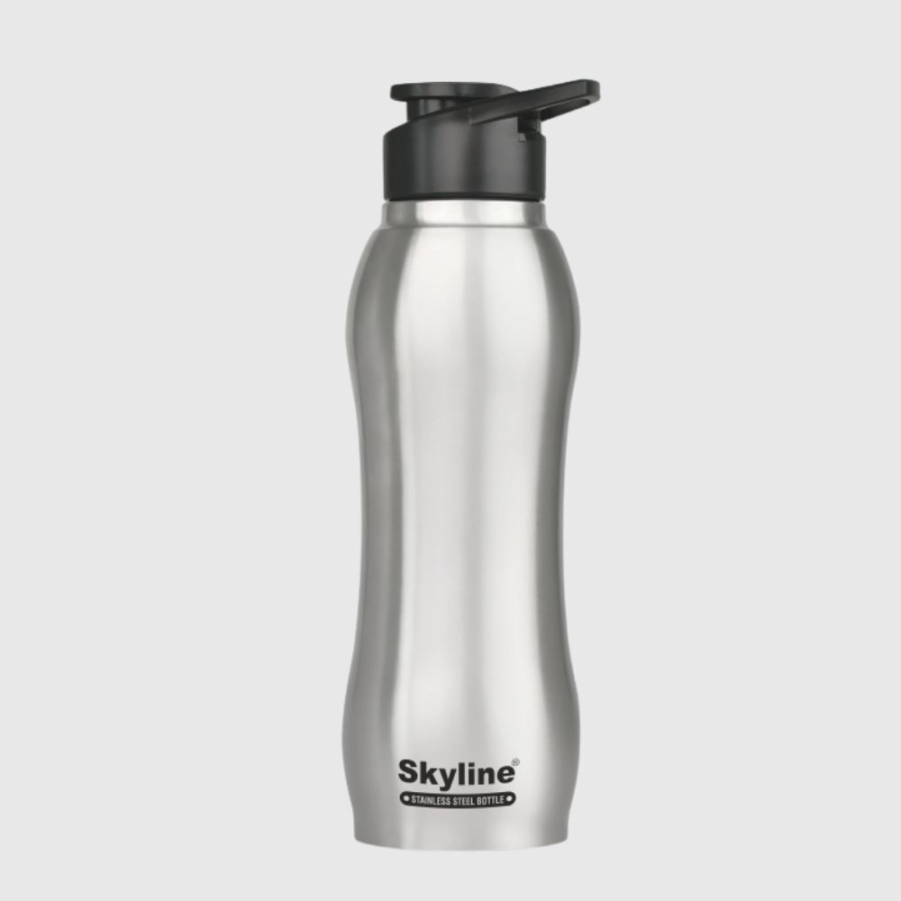 Single Wall Stainless Steel Water Bottle for Daily Hydration