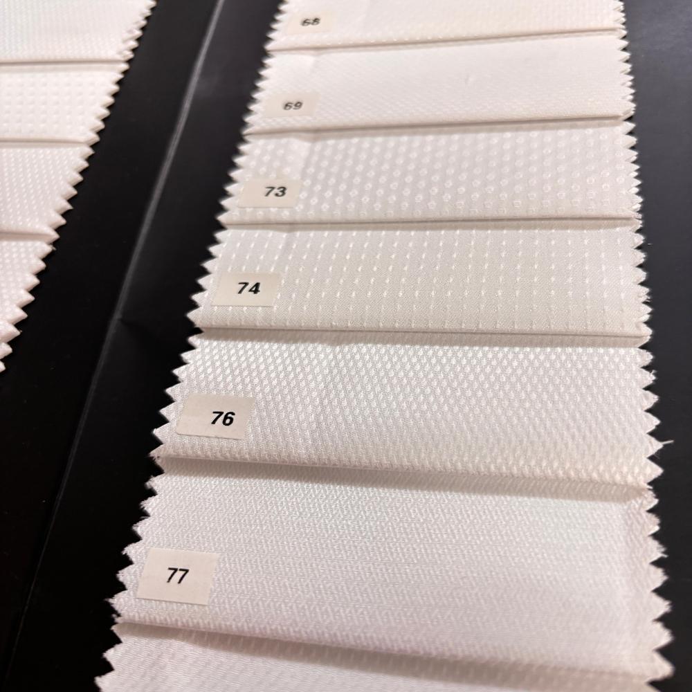 White Diamond Cotton Fabric - 100% Cotton, 58 Inch Width, Pure White | Woven Diamond Pattern, Soft, Breathable, Medium-weight, Stain Resistant