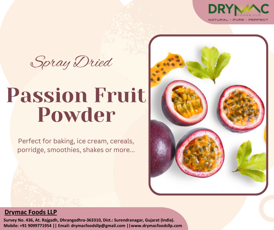 Spray Dried Passion Fruit Powder