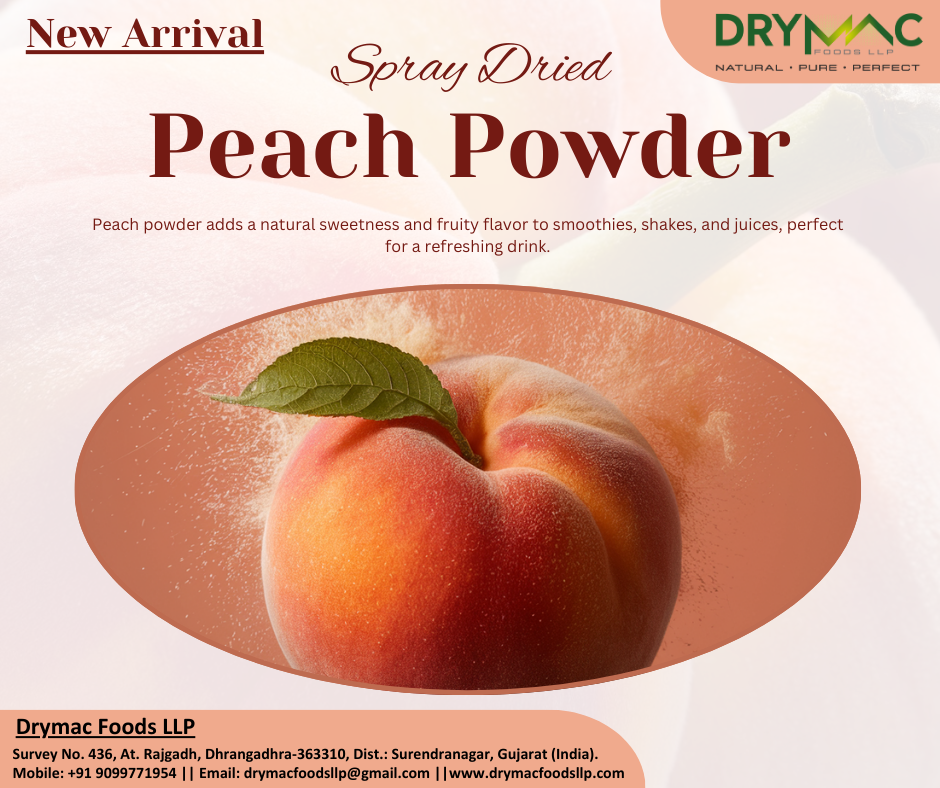 Spray Dried Peach Powder
