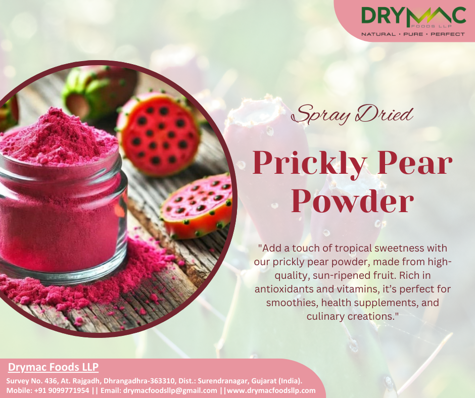 Spray Dried Prickly Pear Powder