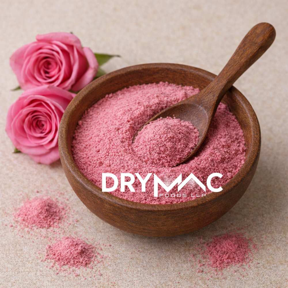 Spray Dried Rose Flavor Powder - Color: Pink