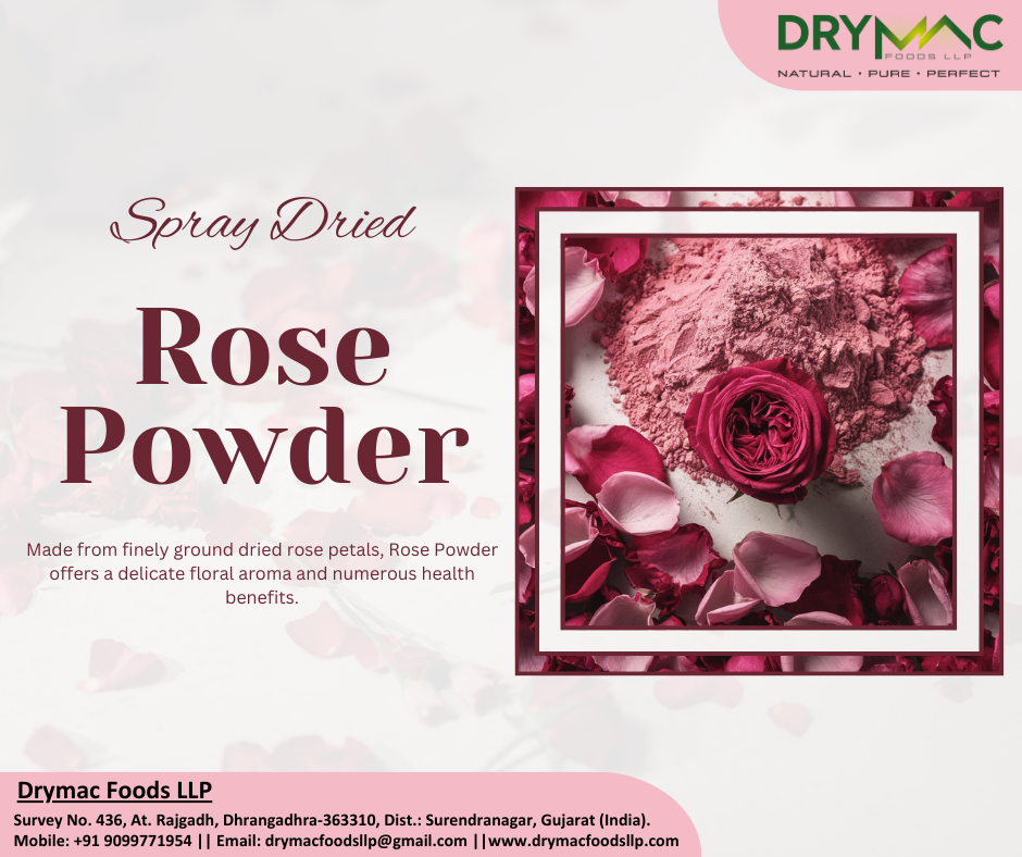 Spray Dried Rose Flavor Powder