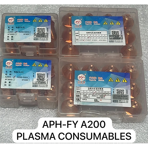 Fy- A200 Plasma Consumables - Color: Golden