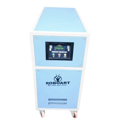 50 Kva 3 Phase Input 1 Phase Output Industrial Online Ups - Color: Blue
