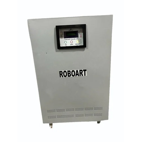 80 Kva Roboart Single Phase Online Ups - Color: White