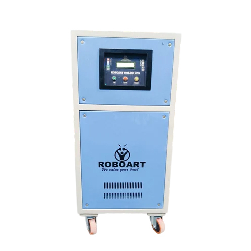 80 Kva 3 Phase Input 1 Phase Output Industrial Online Ups - Color: Blue