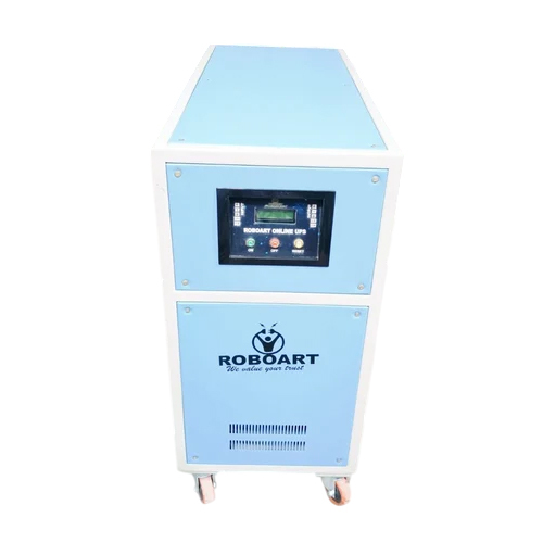 60 Kva 3 Phase Input 1 Phase Output Industrial Online Ups - Color: Blue