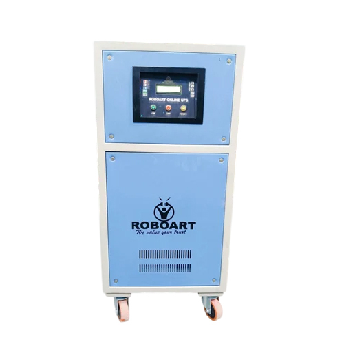 60 Kva 3 Phase Input 1 Phase Output Industrial Online Ups - Color: Blue